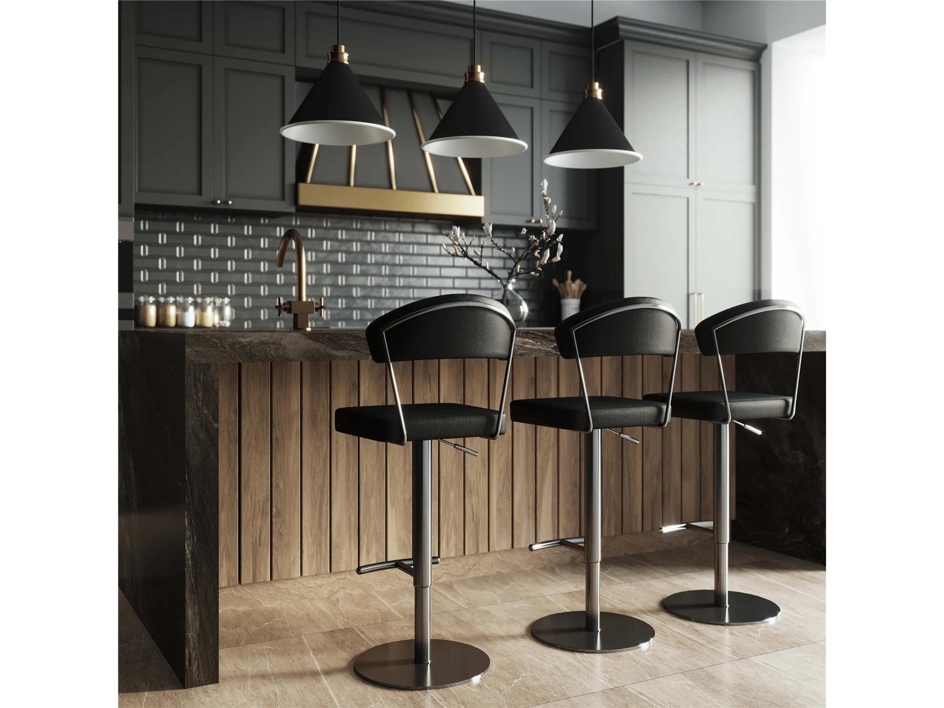 Luxury Modern Loreto Stool European Style for Villa