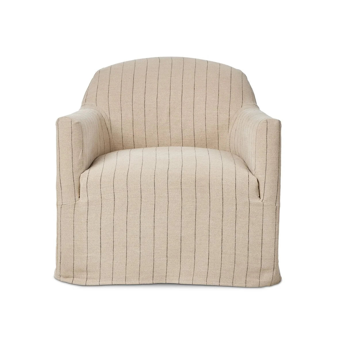 Luxury Modern Lowell Slipcover Swivel Chair European Style for Villa