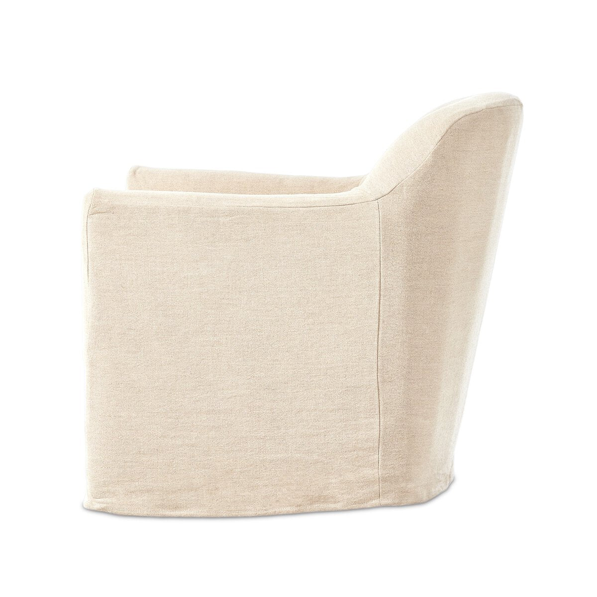 Luxury Modern Lowell Slipcover Swivel Chair European Style for Villa