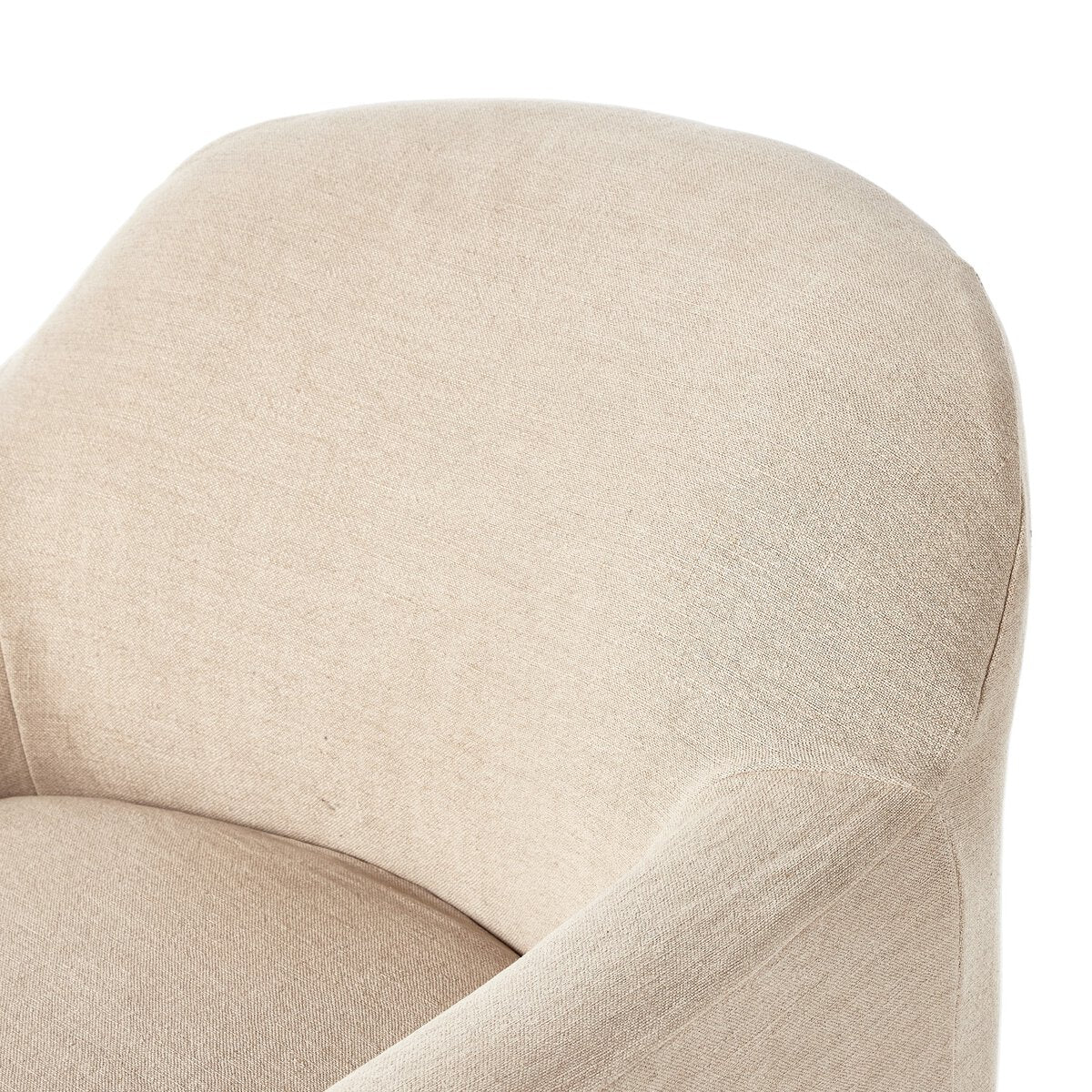 Luxury Modern Lowell Slipcover Swivel Chair European Style for Villa