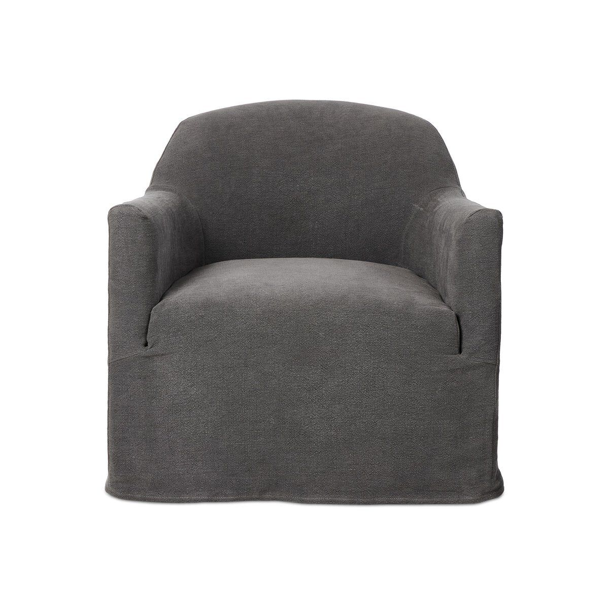 Luxury Modern Lowell Slipcover Swivel Chair European Style for Villa