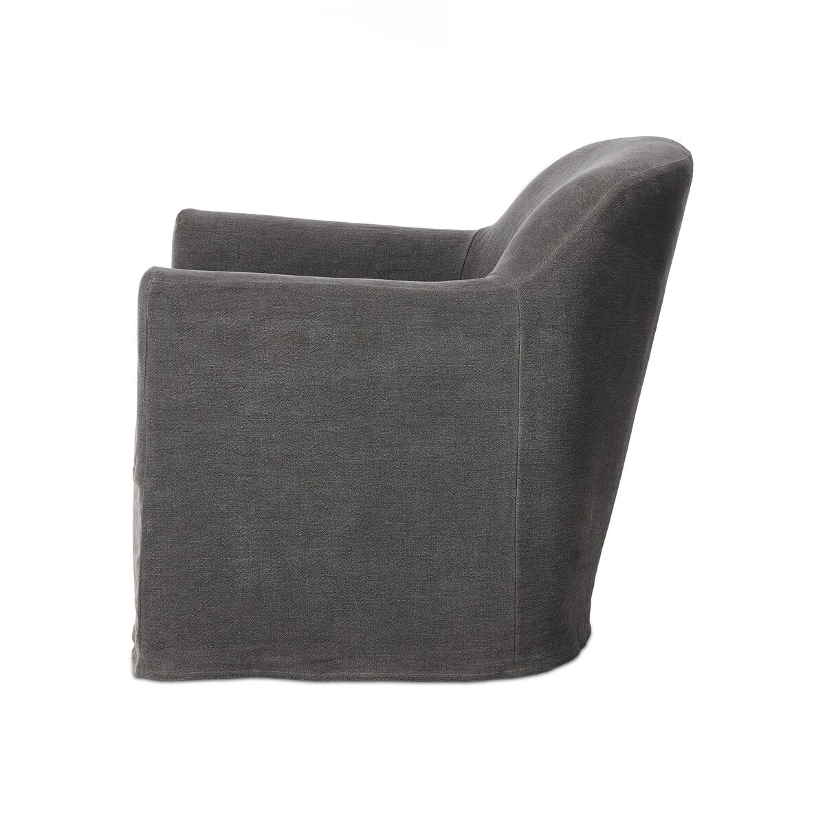 Luxury Modern Lowell Slipcover Swivel Chair European Style for Villa