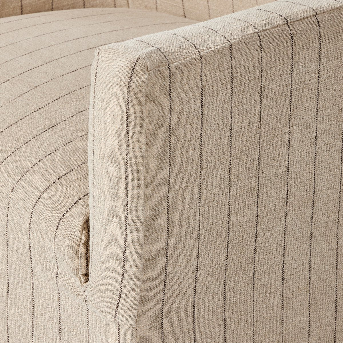 Luxury Modern Lowell Slipcover Swivel Chair European Style for Villa