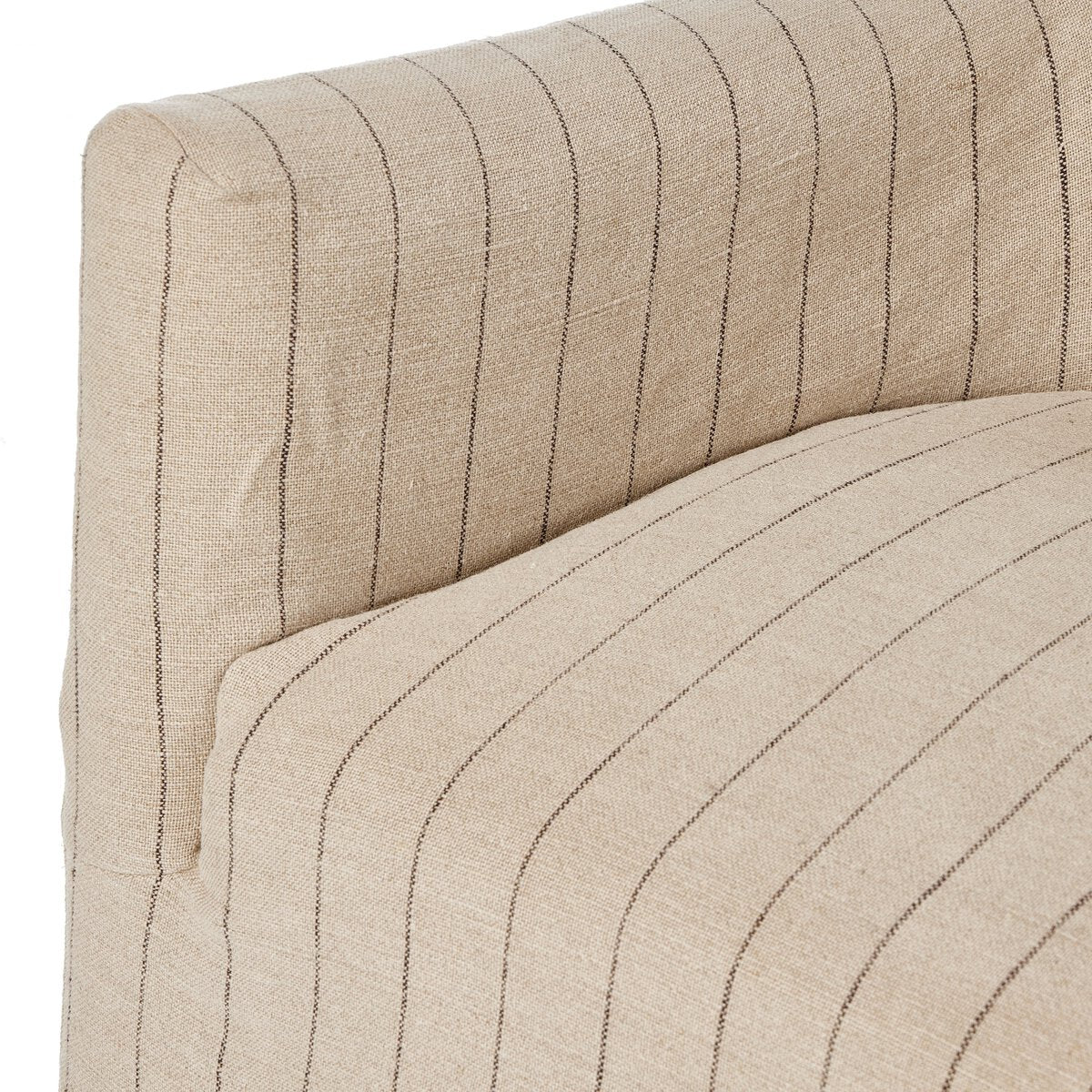 Luxury Modern Lowell Slipcover Swivel Chair European Style for Villa