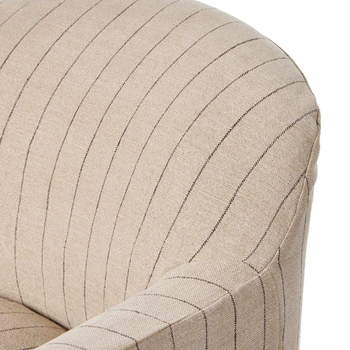 Luxury Modern Lowell Slipcover Swivel Chair European Style for Villa