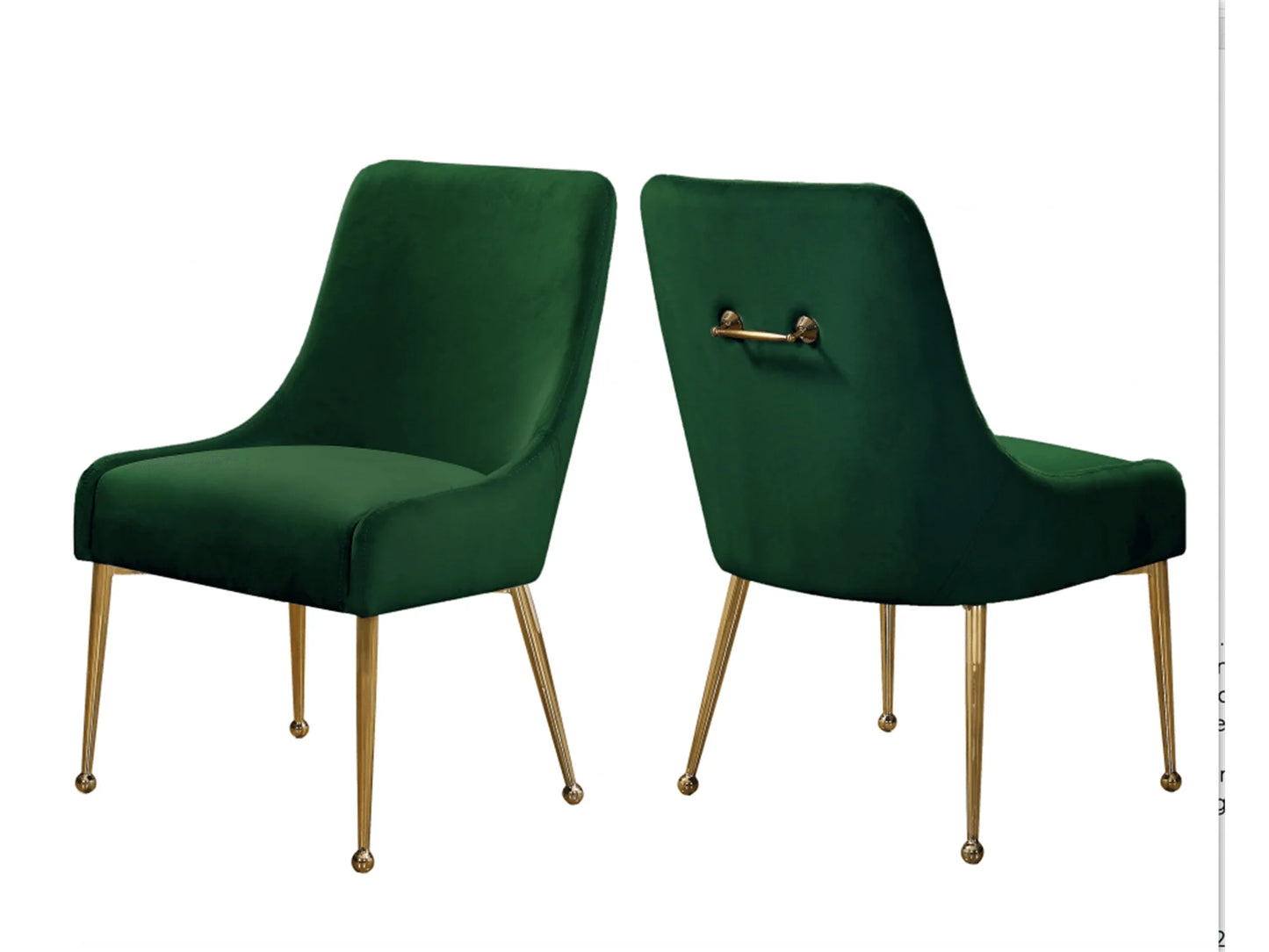 Luxury Modern Lowery Dining Chair European Style for Villa