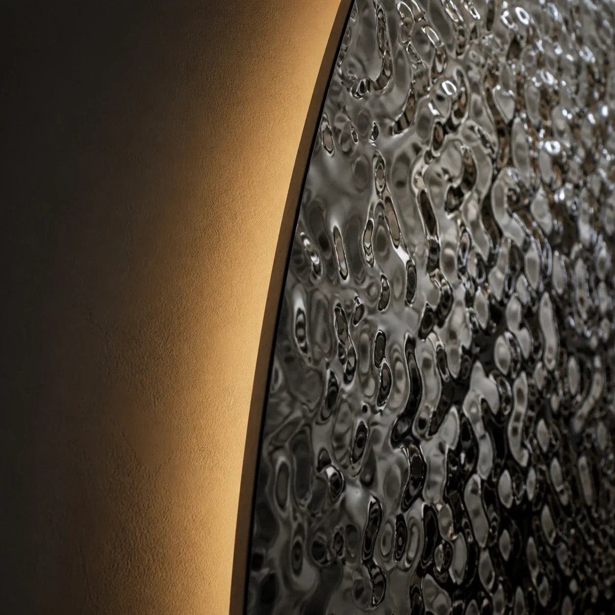 Luxury Modern Lucien Ellipse Mirror European Style for Villa