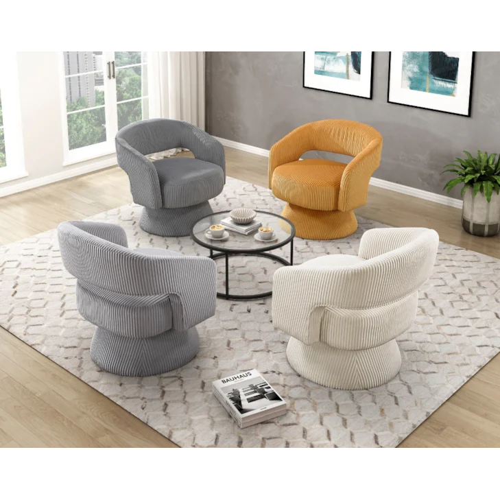 Luxury Modern Lucy Accent Chair European Style for Villa