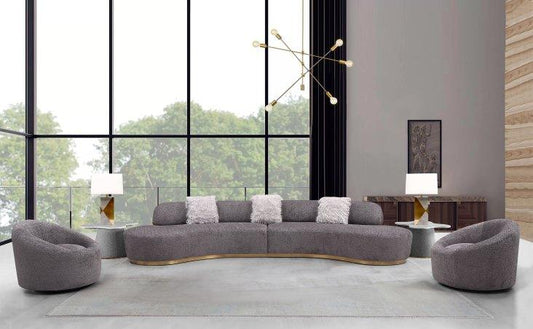 Luxury Modern Luna Sectional European Style for Villa