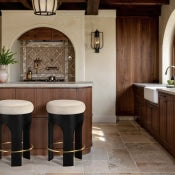 Luxury Modern Luz Bar Stool European Style for Villa