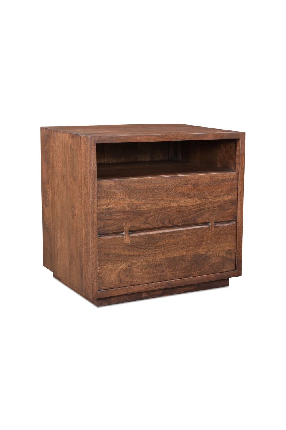 Luxury Modern Madagascar Acacia Nightstand European Style for Villa