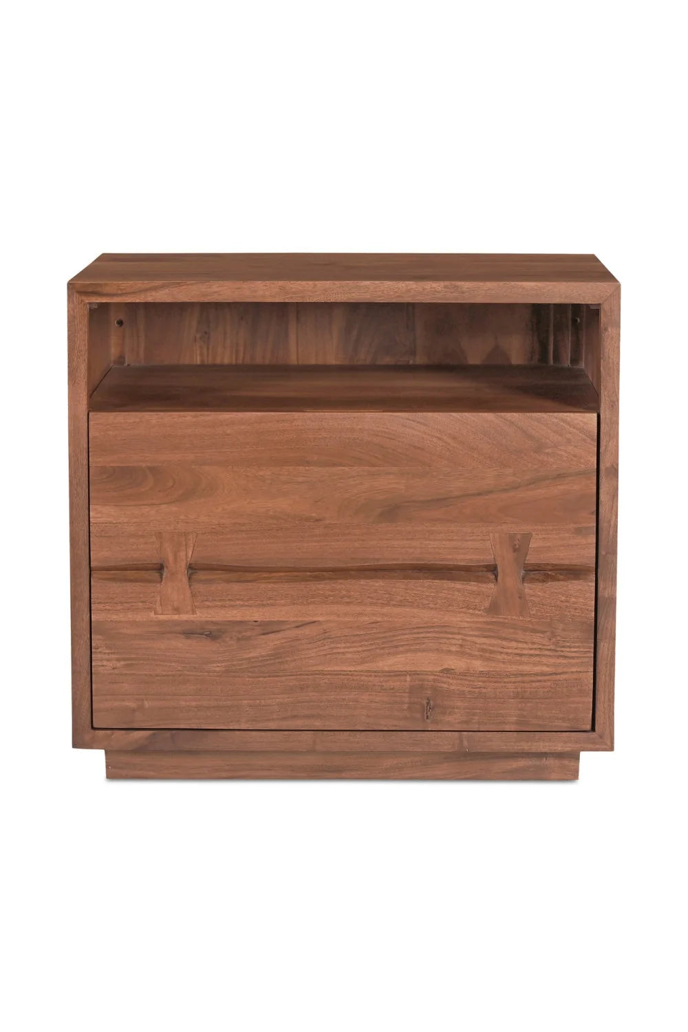 Luxury Modern Madagascar Acacia Nightstand European Style for Villa