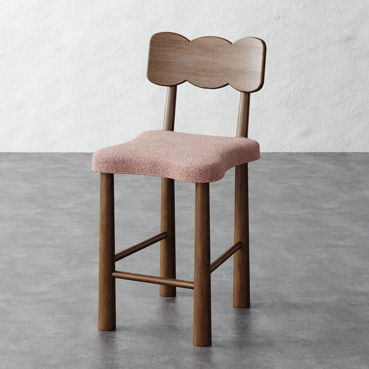 Luxury Modern Madeleine Counter Stool European Style for Villa