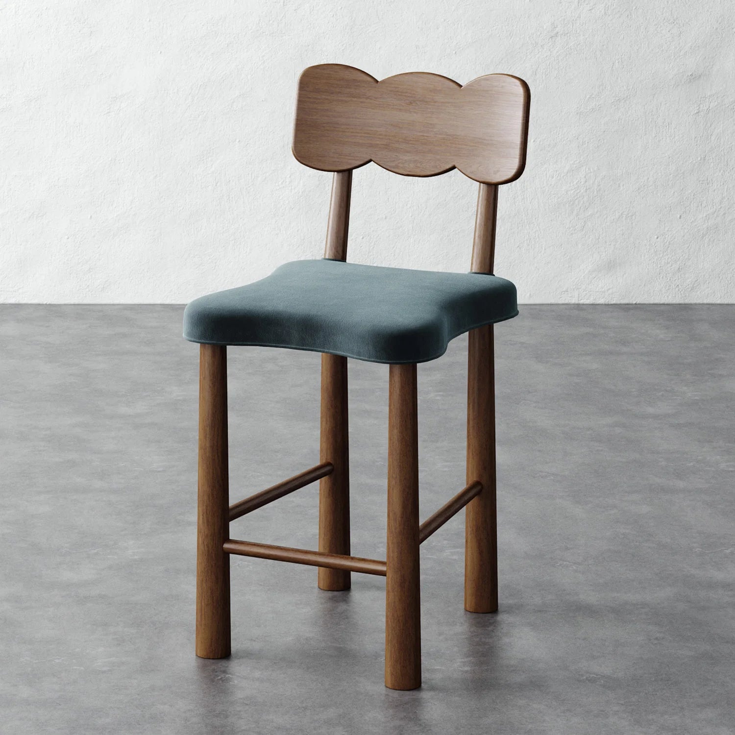 Luxury Modern Madeleine Counter Stool European Style for Villa