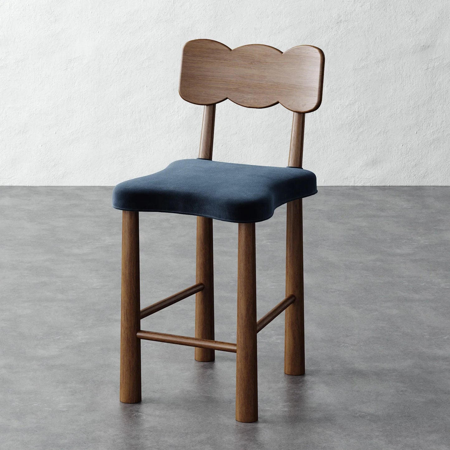 Luxury Modern Madeleine Counter Stool European Style for Villa
