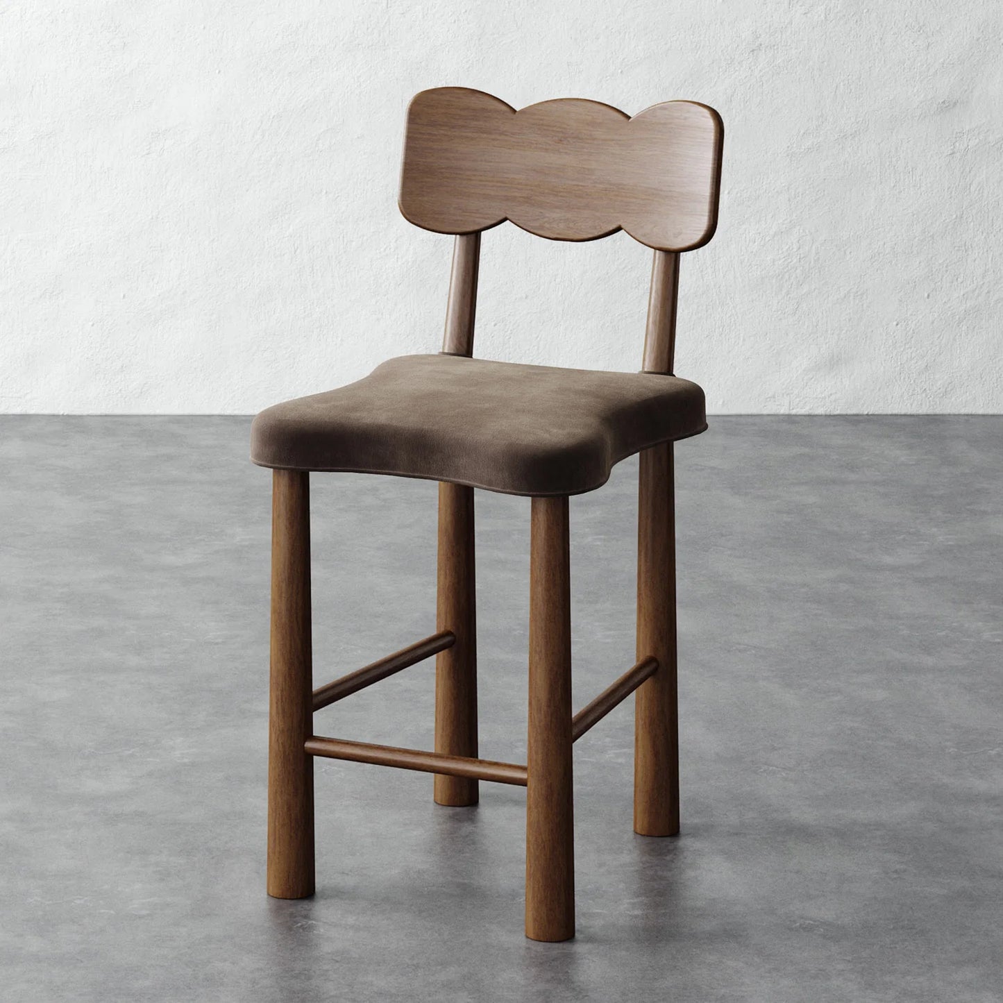 Luxury Modern Madeleine Counter Stool European Style for Villa