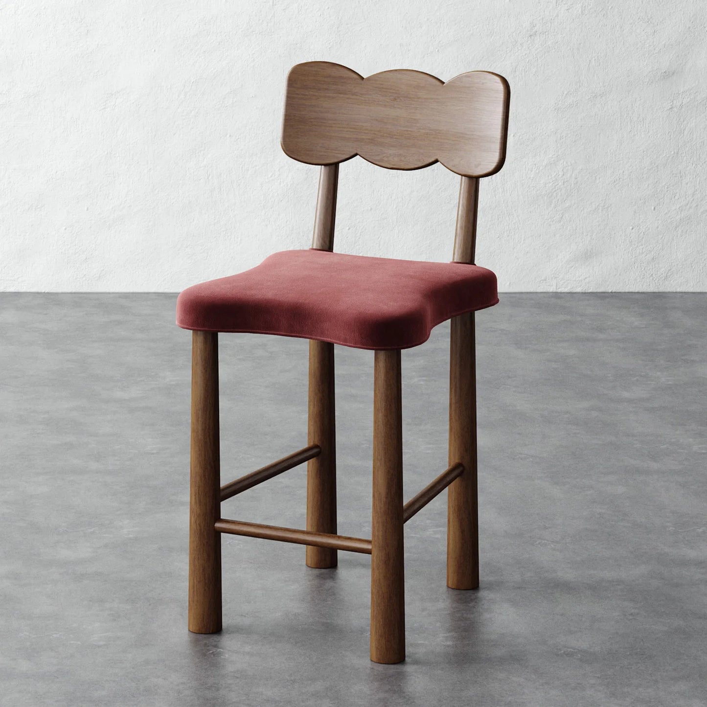 Luxury Modern Madeleine Counter Stool European Style for Villa