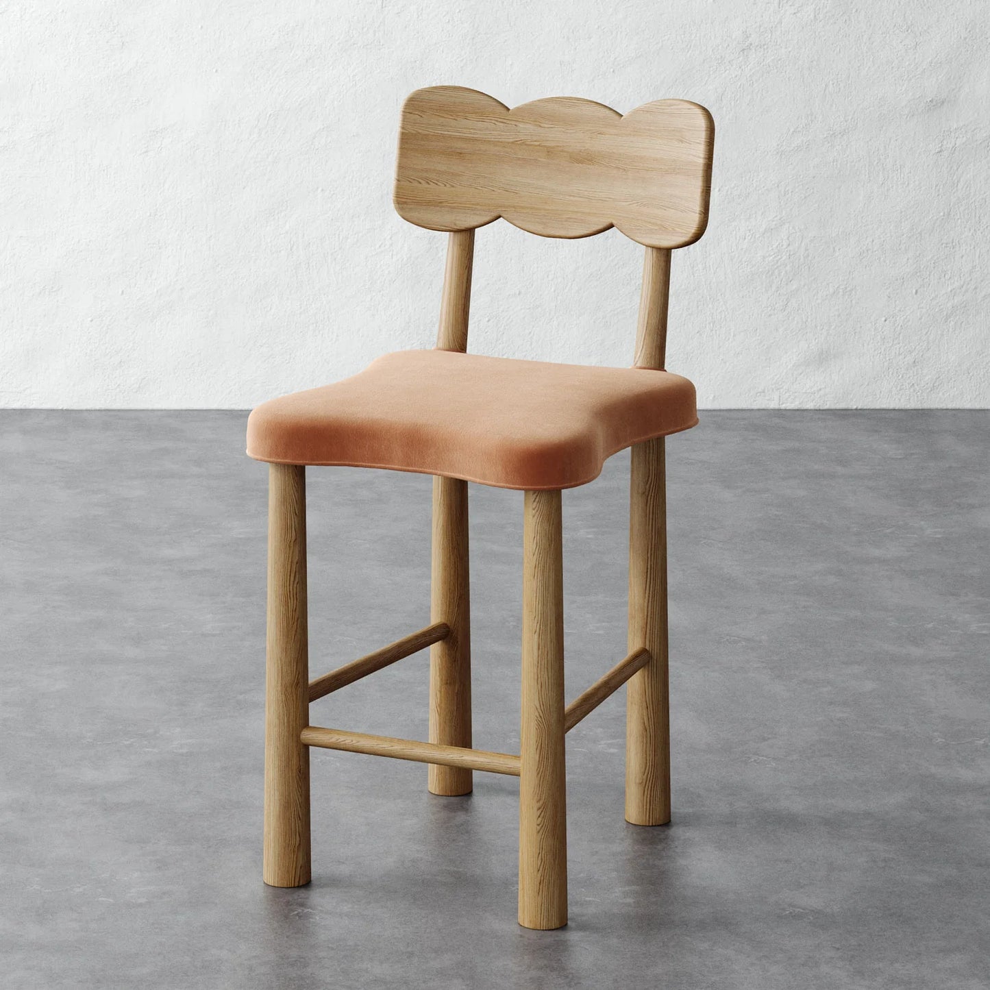 Luxury Modern Madeleine Counter Stool European Style for Villa