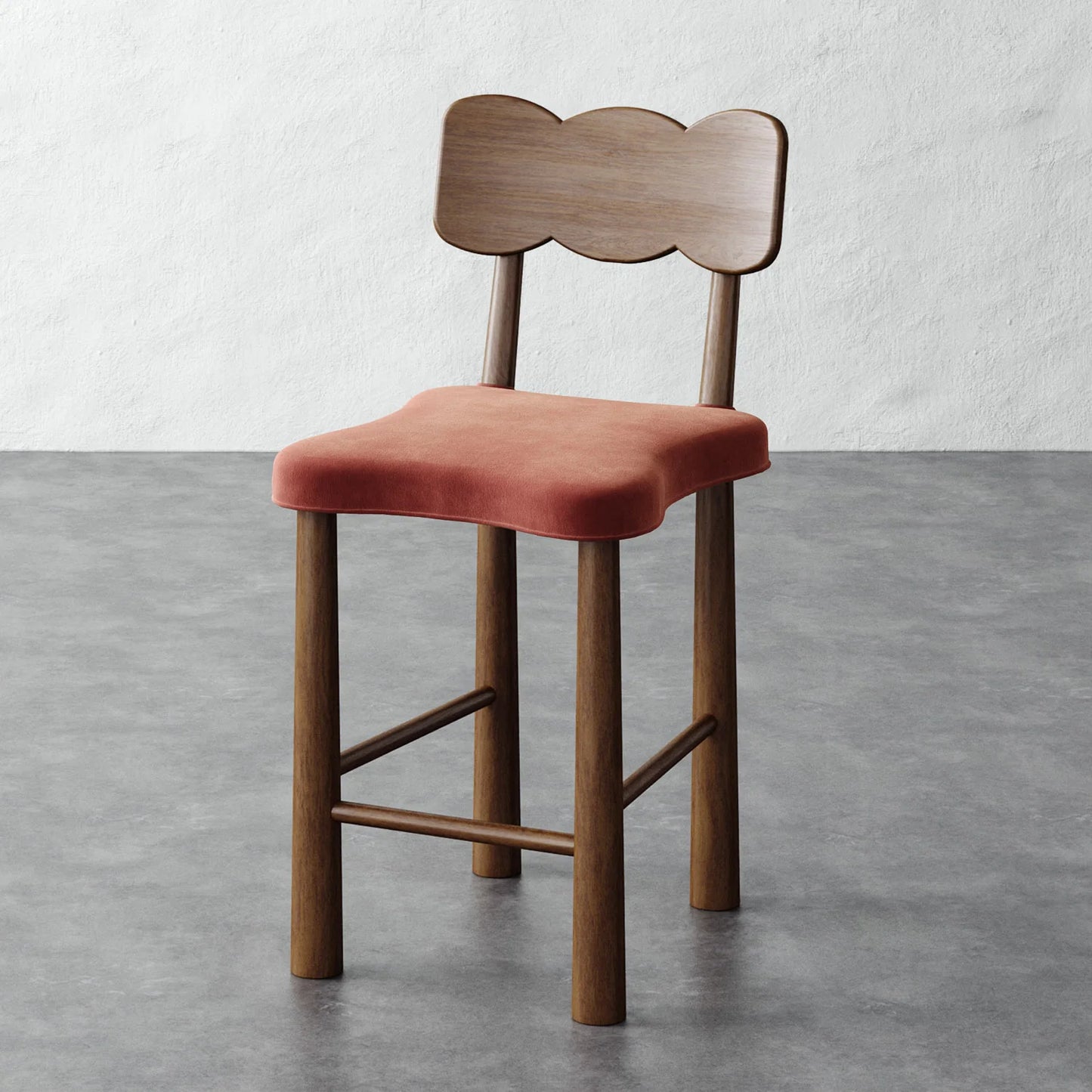 Luxury Modern Madeleine Counter Stool European Style for Villa