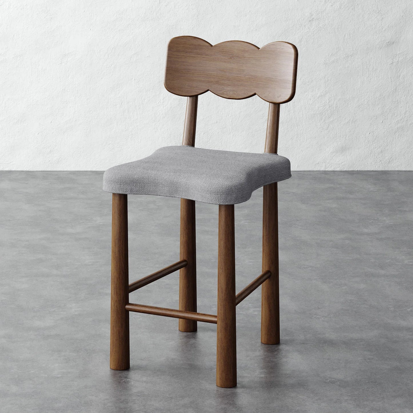 Luxury Modern Madeleine Counter Stool European Style for Villa