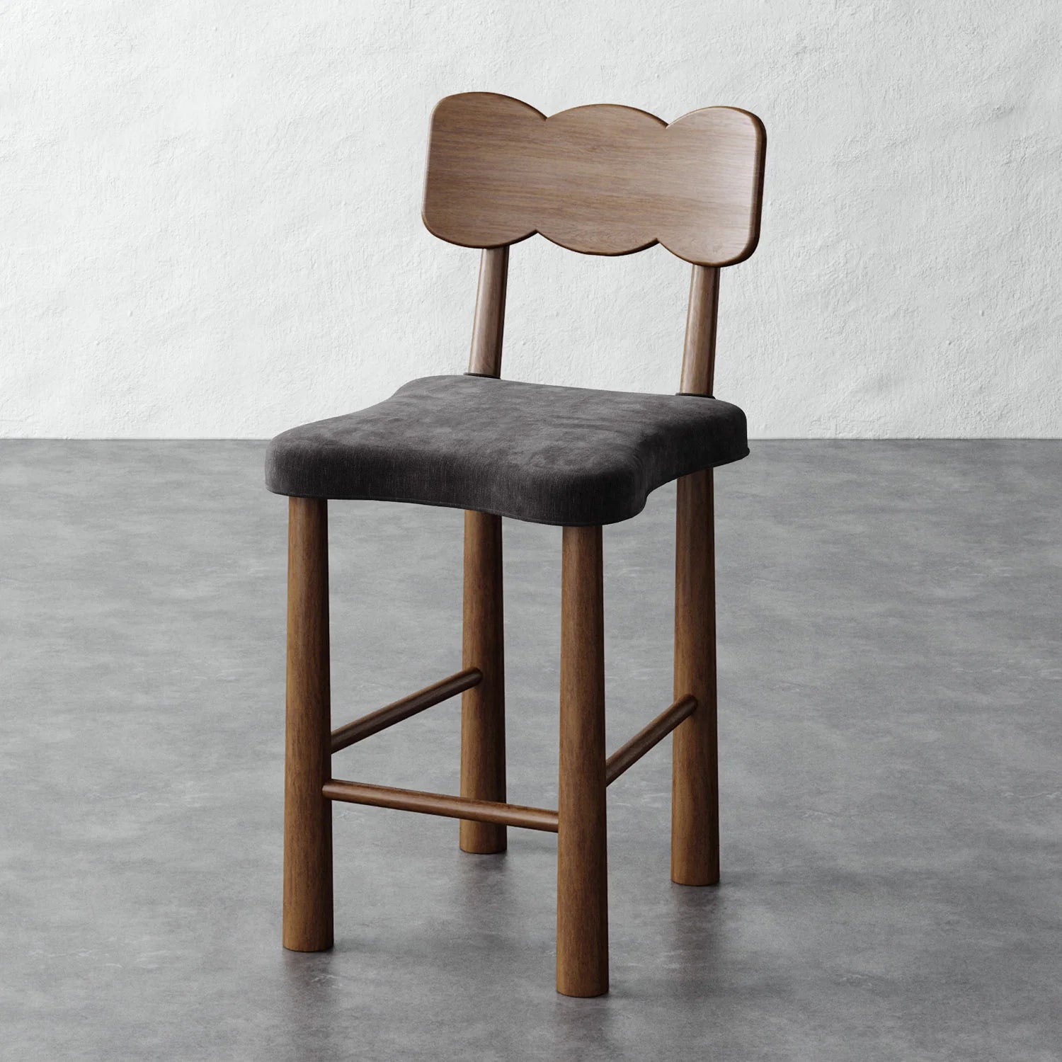 Luxury Modern Madeleine Counter Stool European Style for Villa