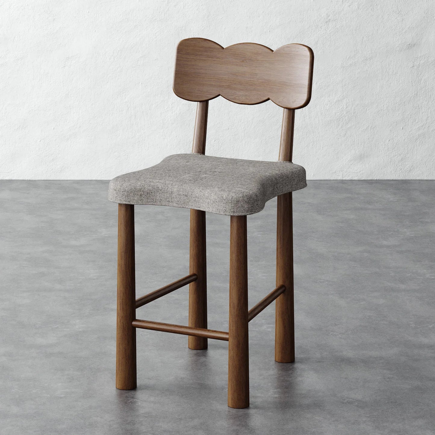 Luxury Modern Madeleine Counter Stool European Style for Villa