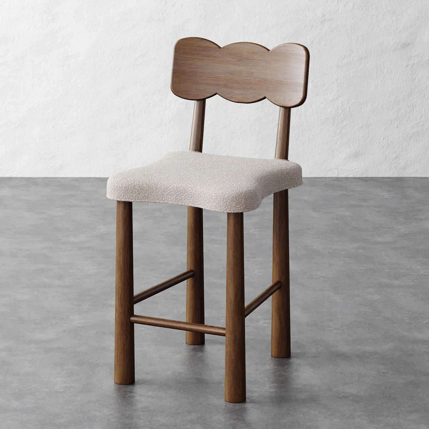 Luxury Modern Madeleine Counter Stool European Style for Villa