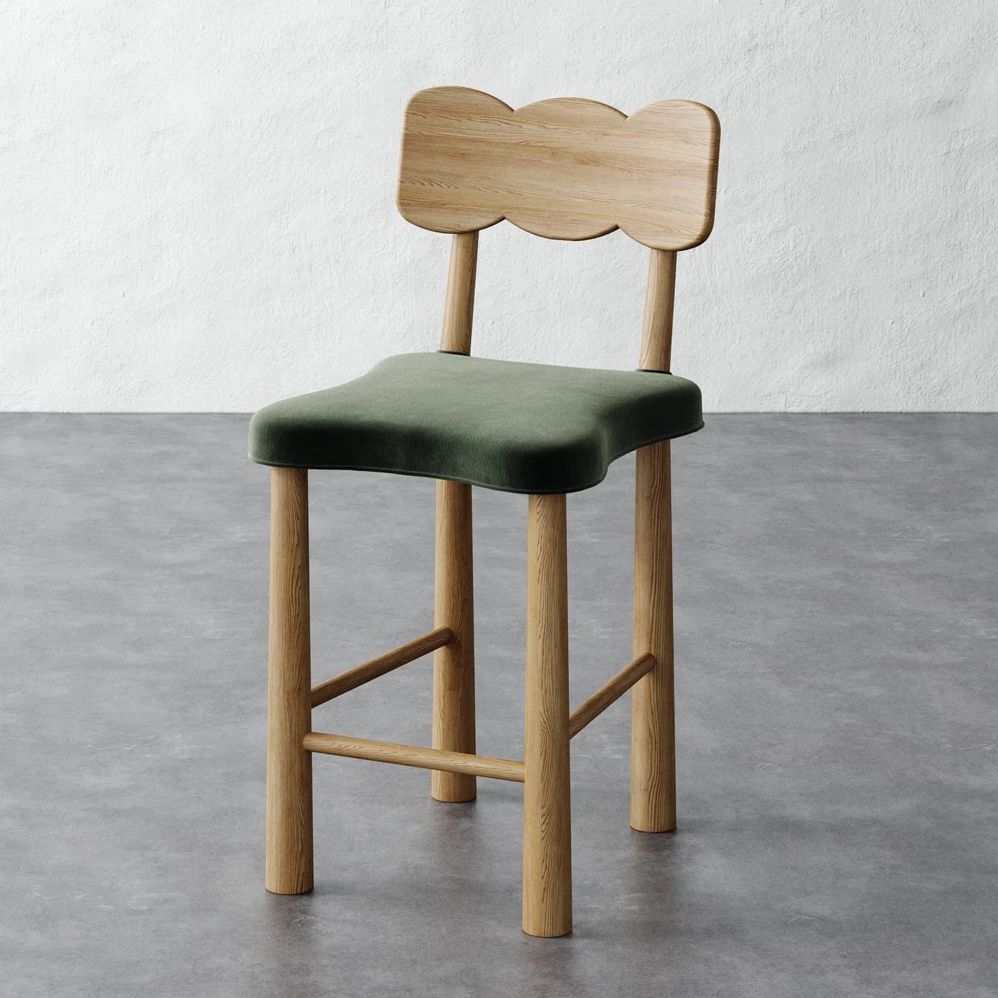 Luxury Modern Madeleine Counter Stool European Style for Villa
