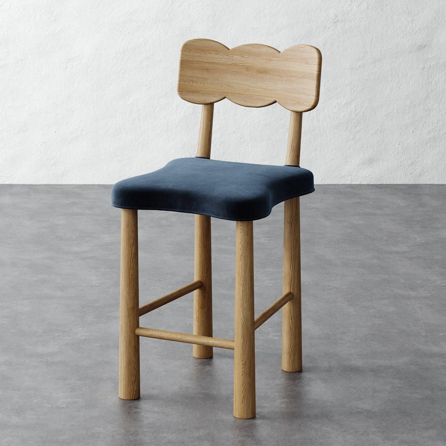 Luxury Modern Madeleine Counter Stool European Style for Villa