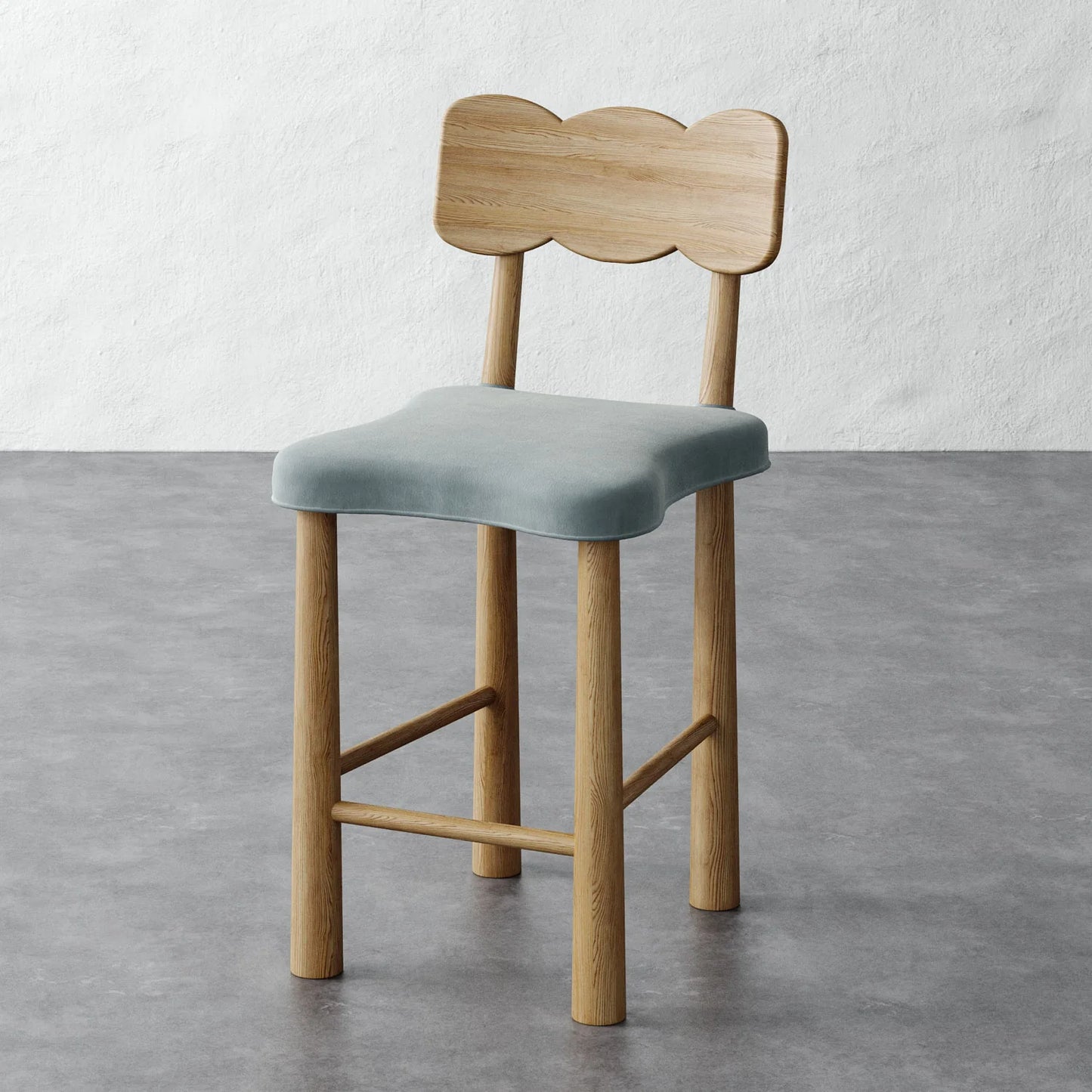 Luxury Modern Madeleine Counter Stool European Style for Villa