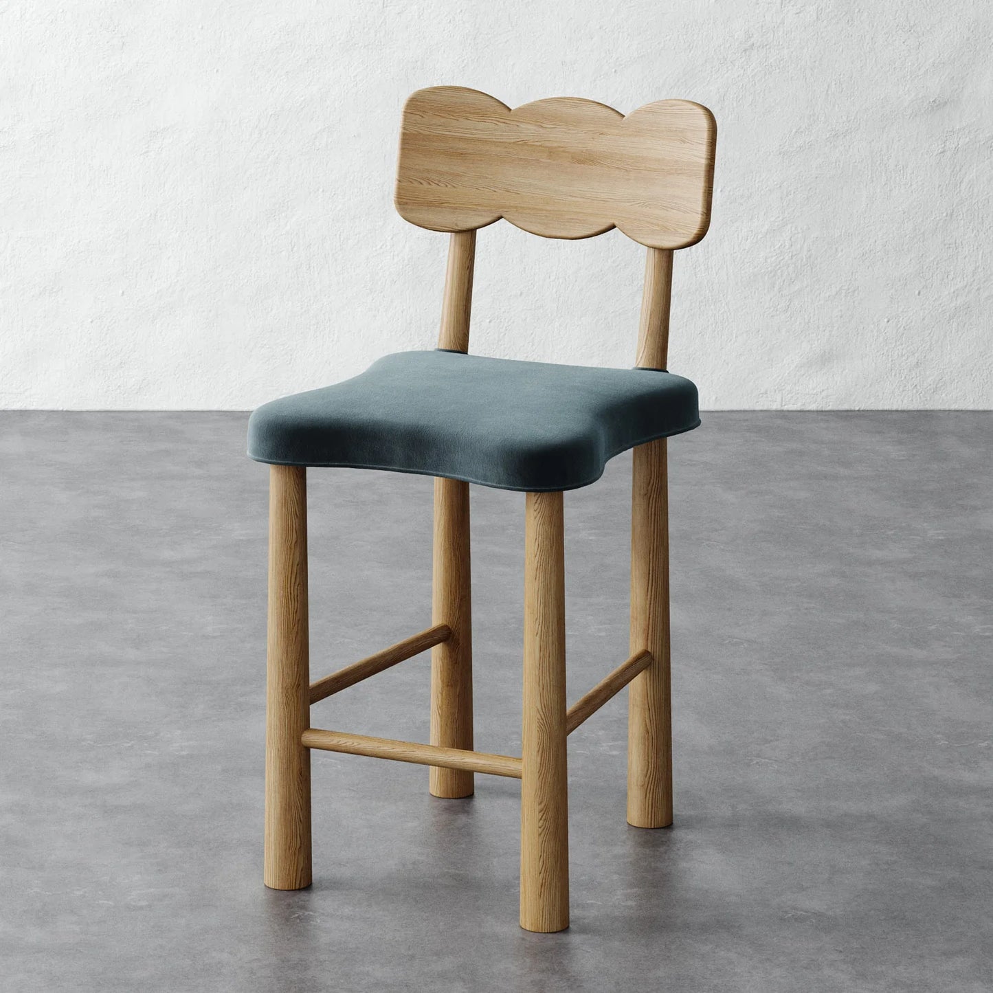 Luxury Modern Madeleine Counter Stool European Style for Villa