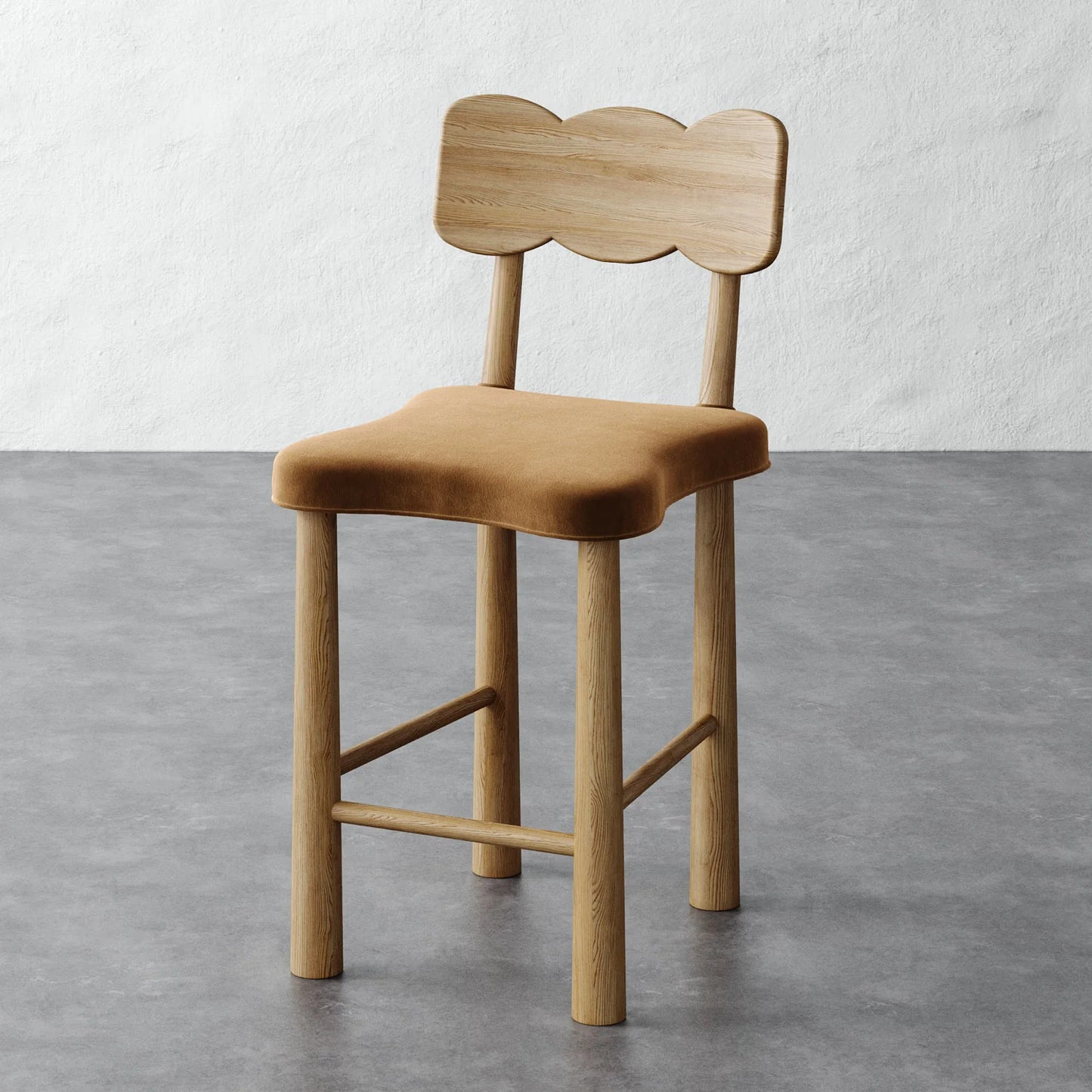 Luxury Modern Madeleine Counter Stool European Style for Villa