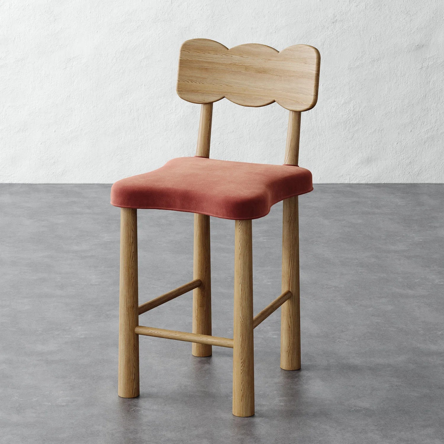 Luxury Modern Madeleine Counter Stool European Style for Villa