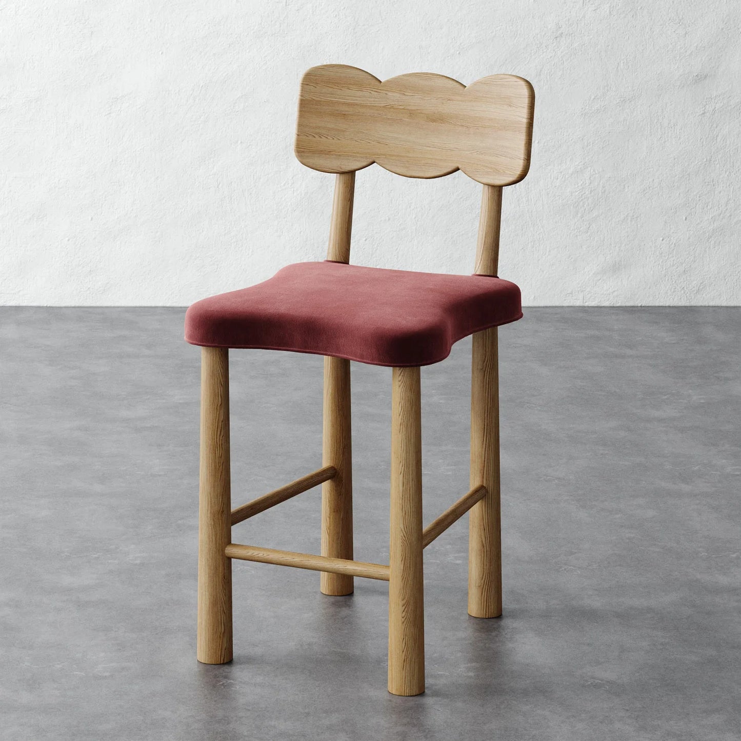 Luxury Modern Madeleine Counter Stool European Style for Villa