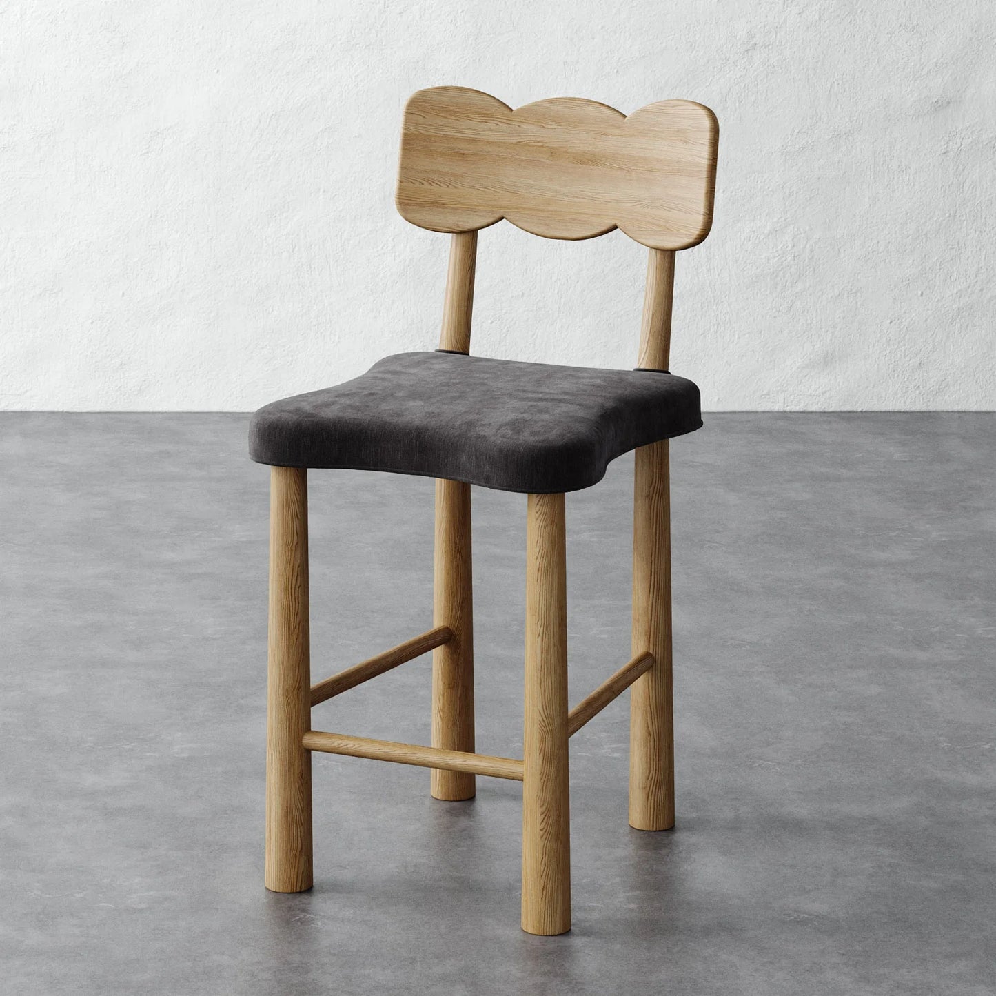 Luxury Modern Madeleine Counter Stool European Style for Villa