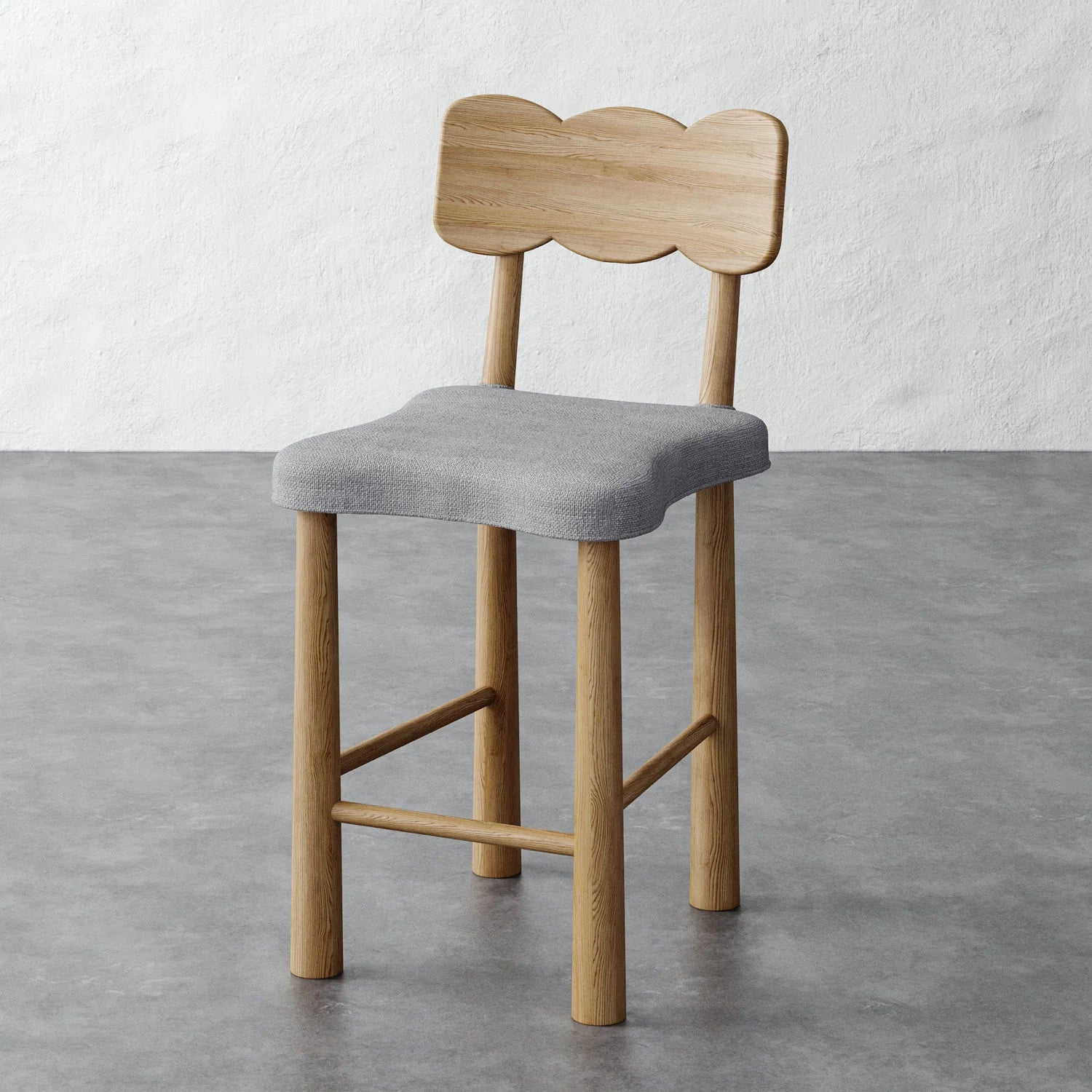 Luxury Modern Madeleine Counter Stool European Style for Villa