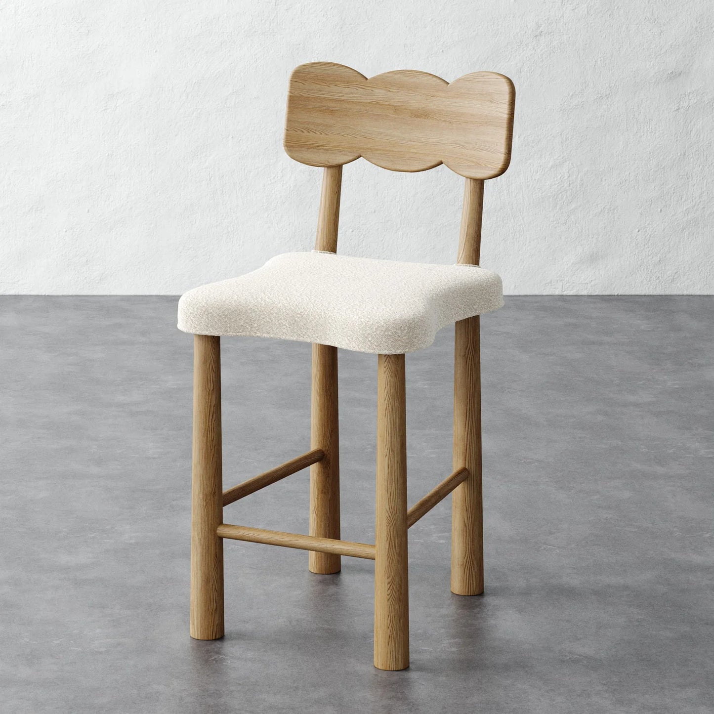 Luxury Modern Madeleine Counter Stool European Style for Villa