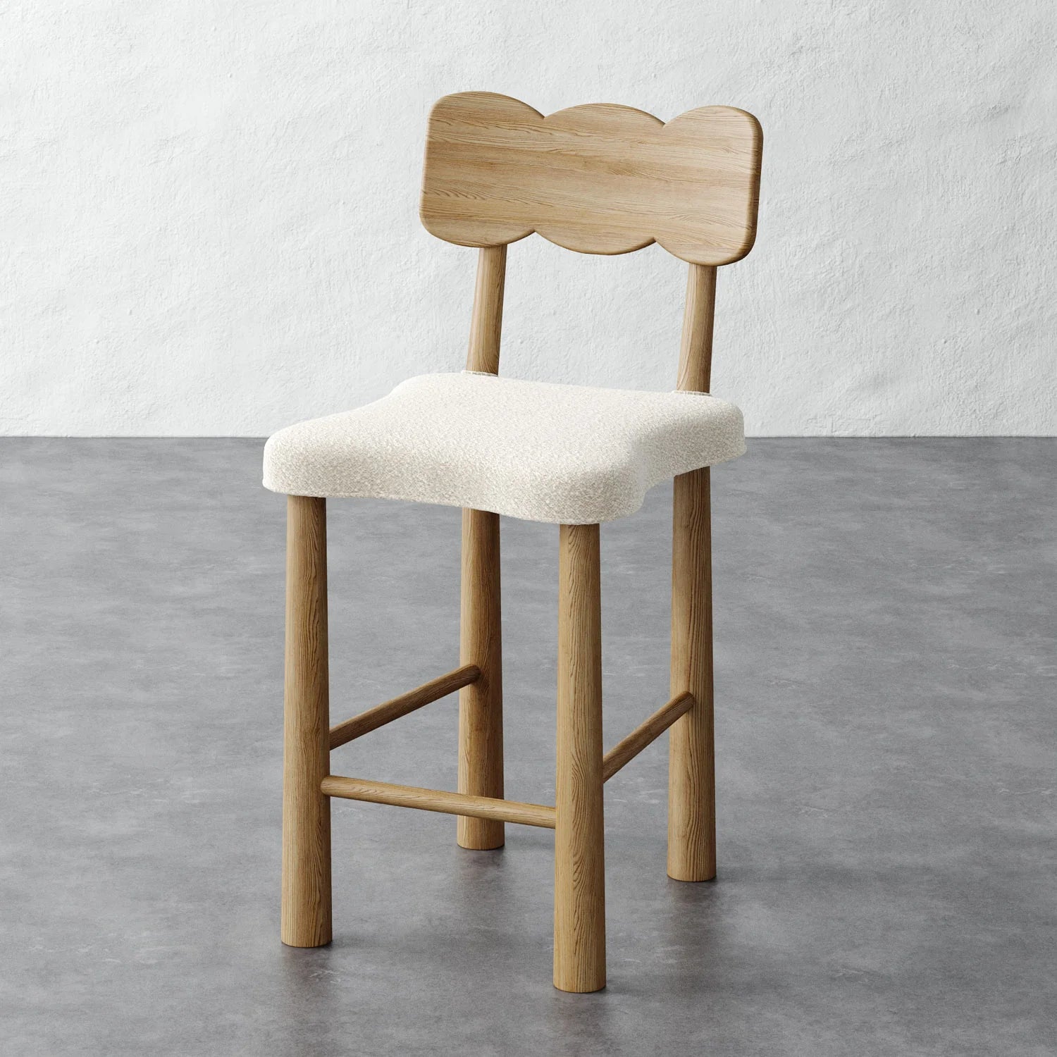 Luxury Modern Madeleine Counter Stool European Style for Villa