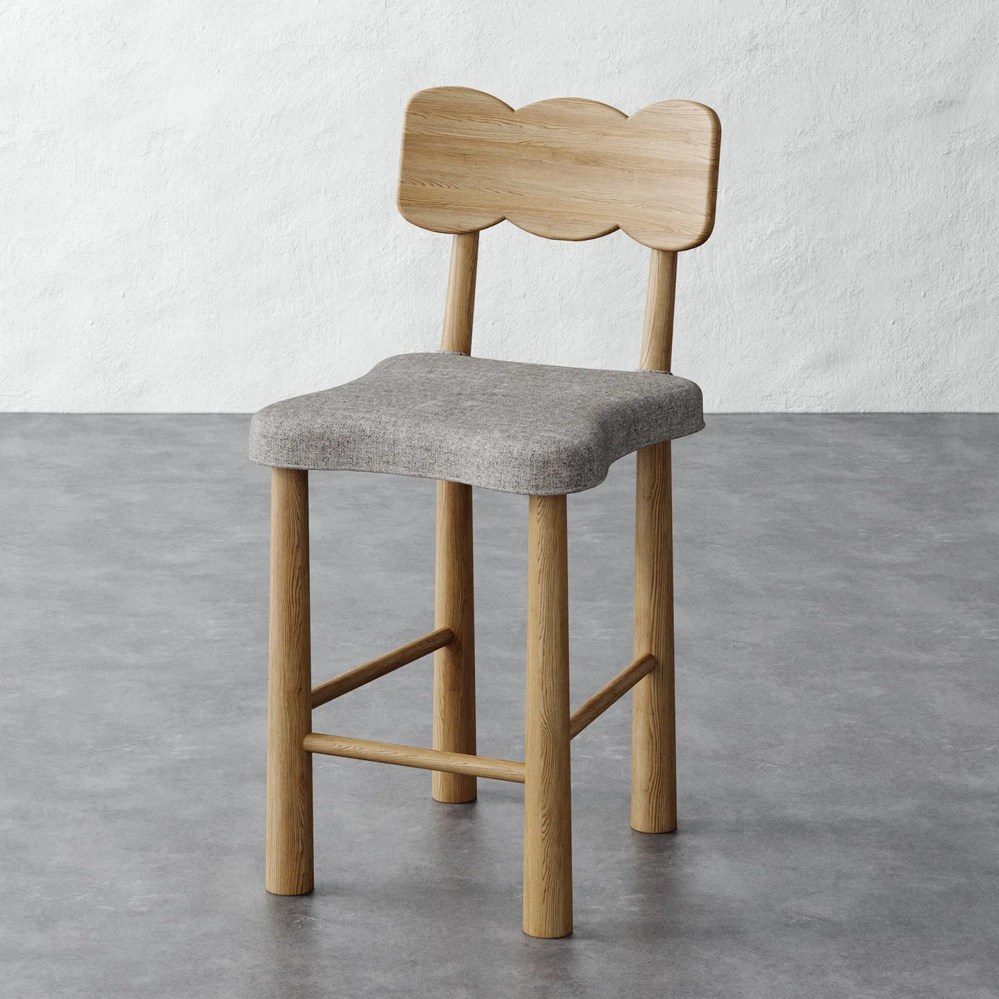 Luxury Modern Madeleine Counter Stool European Style for Villa