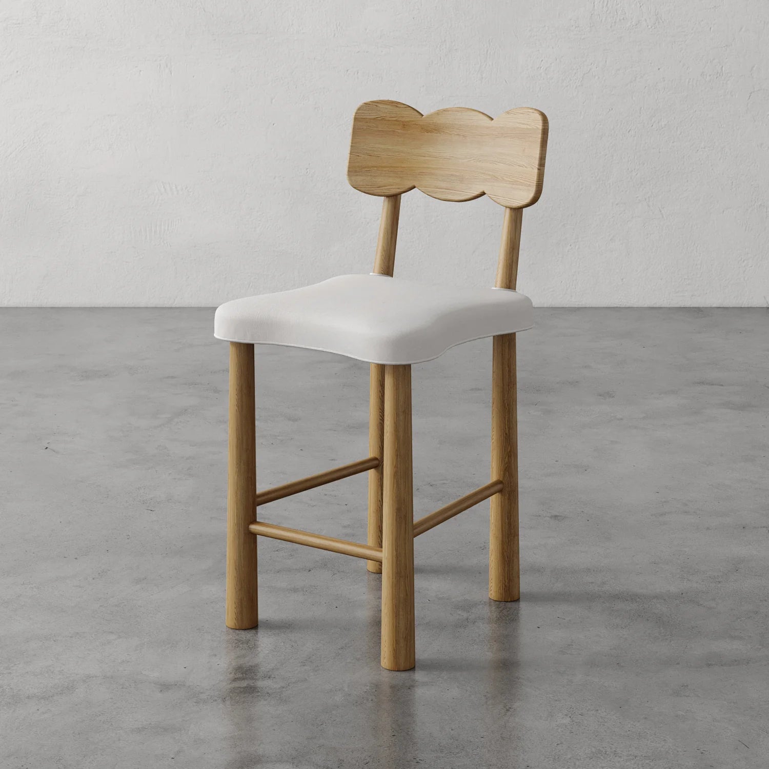 Luxury Modern Madeleine Counter Stool European Style for Villa