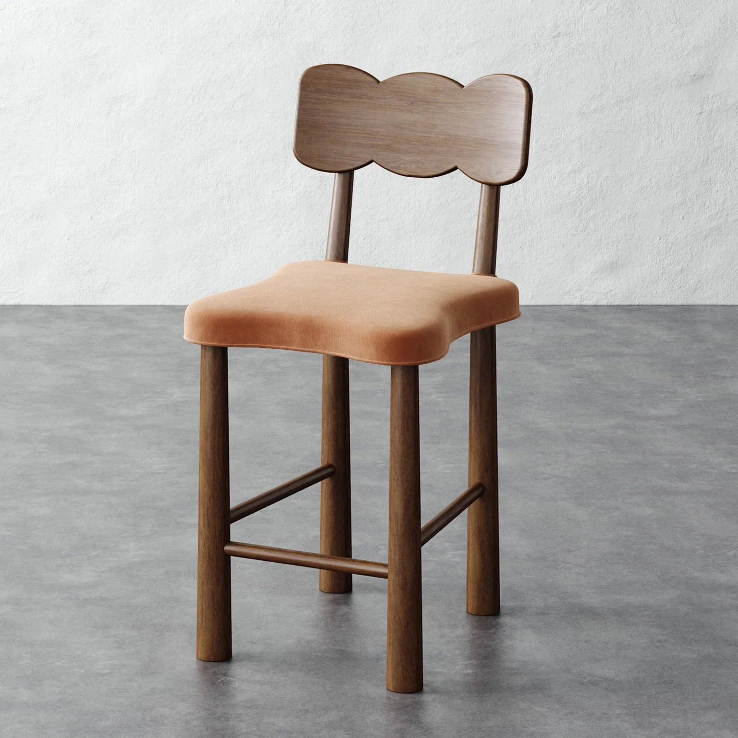 Luxury Modern Madeleine Counter Stool European Style for Villa