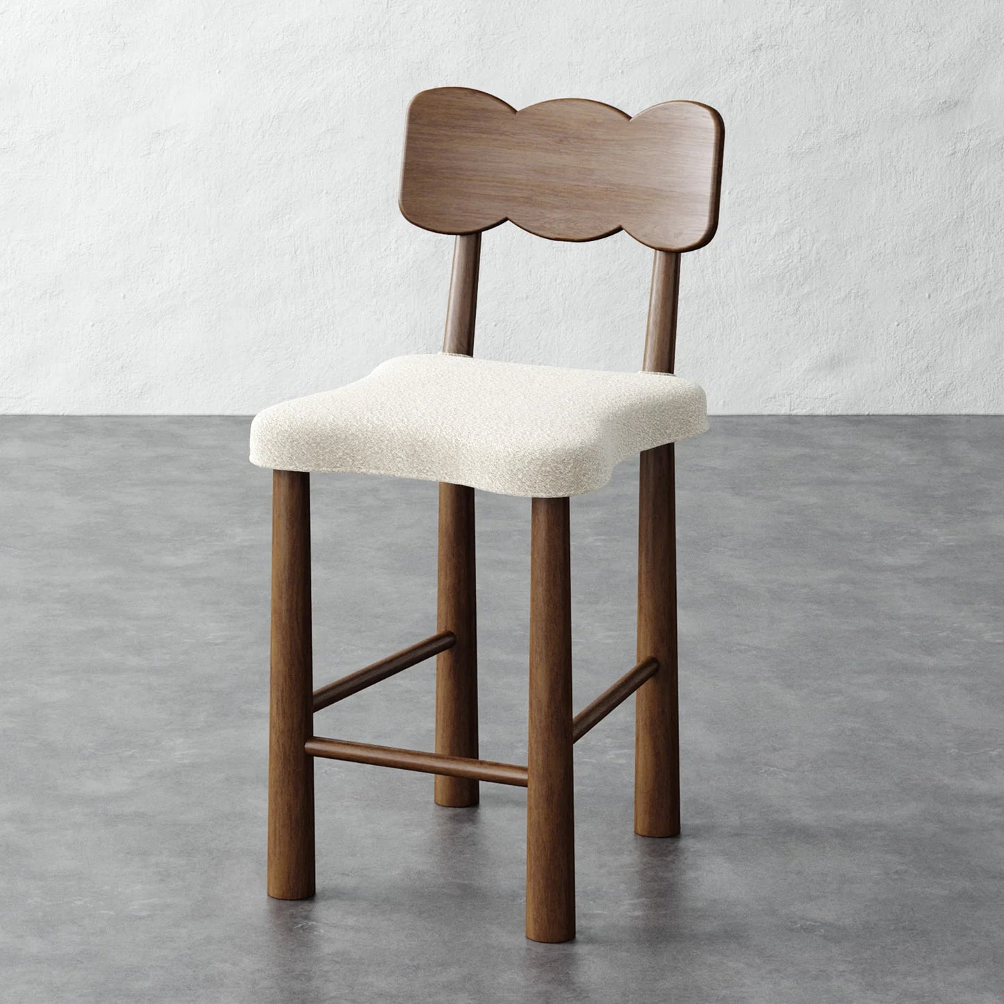 Luxury Modern Madeleine Counter Stool European Style for Villa