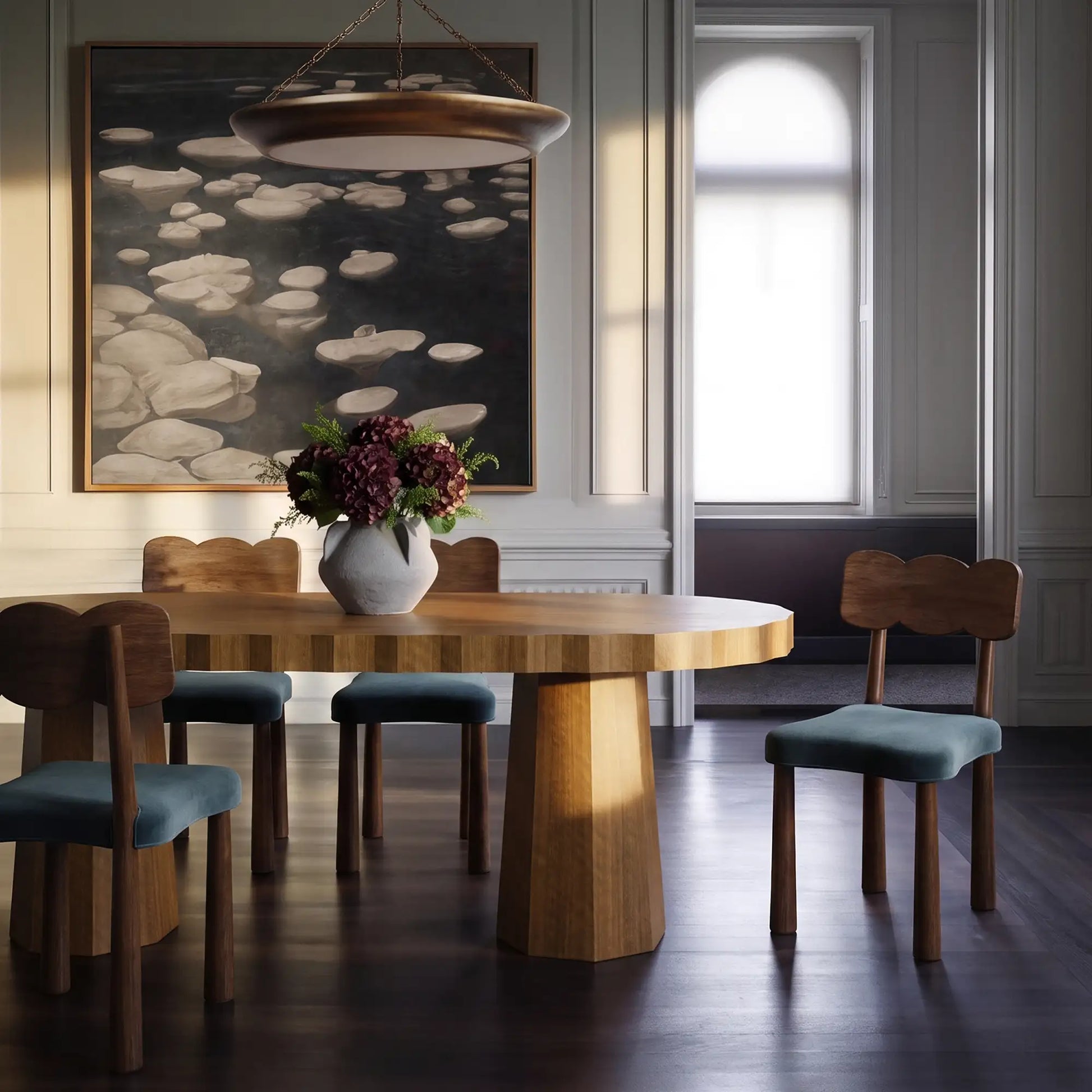 Luxury Modern Madeleine Dining Chair European Style for Villa