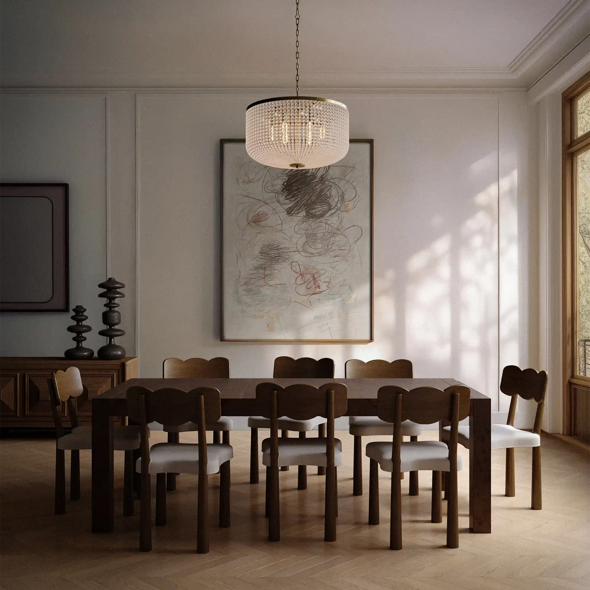 Luxury Modern Madeleine Dining Chair European Style for Villa