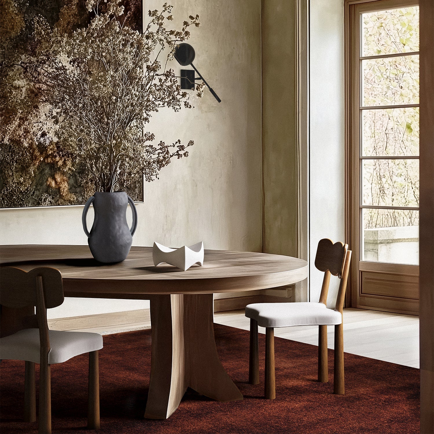 Luxury Modern Madeleine Dining Chair European Style for Villa