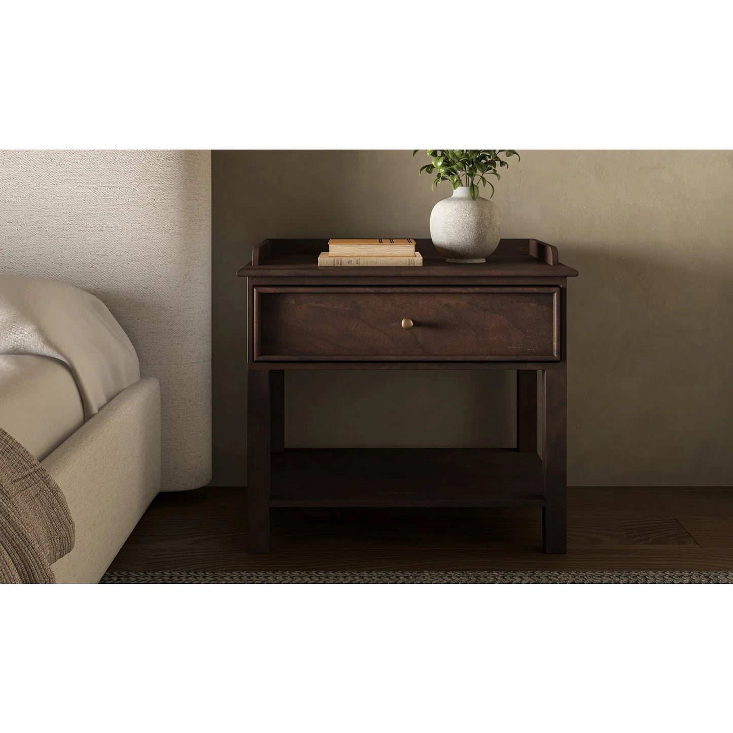 Luxury Modern Maeve Nightstand European Style for Villa