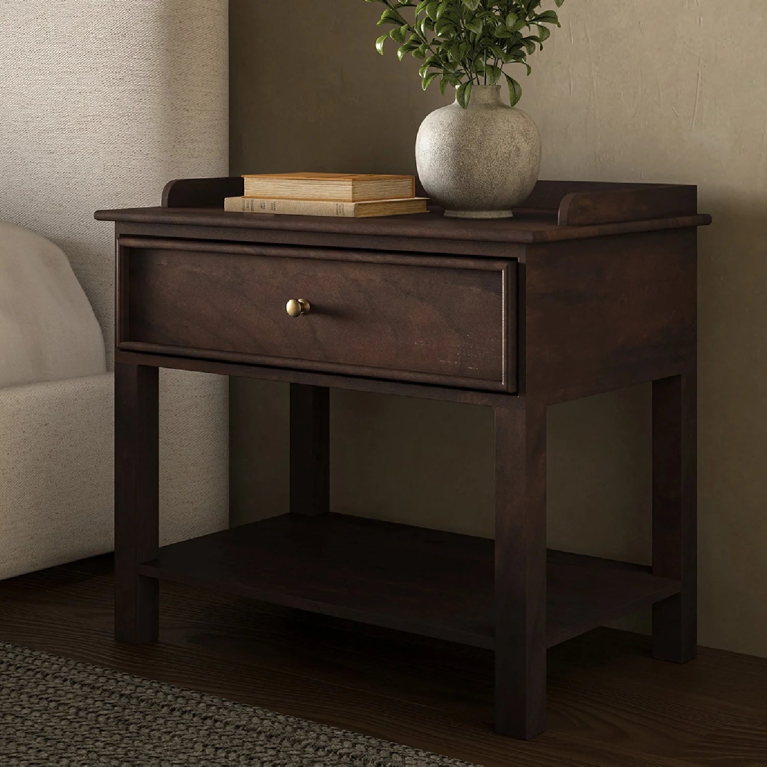 Luxury Modern Maeve Nightstand European Style for Villa
