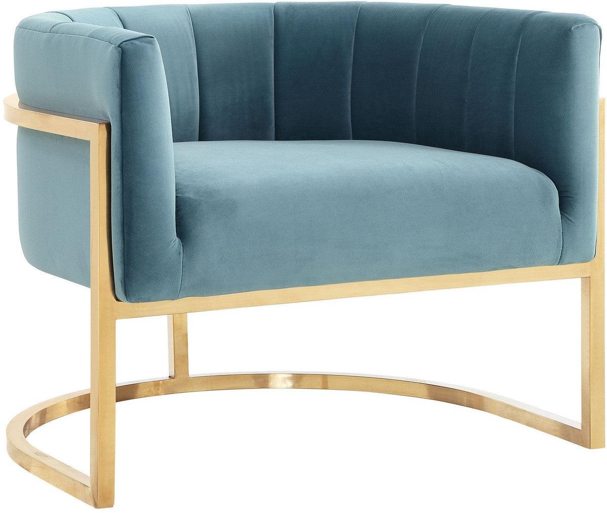 Luxury Modern Magna Accent Chair European Style for Villa