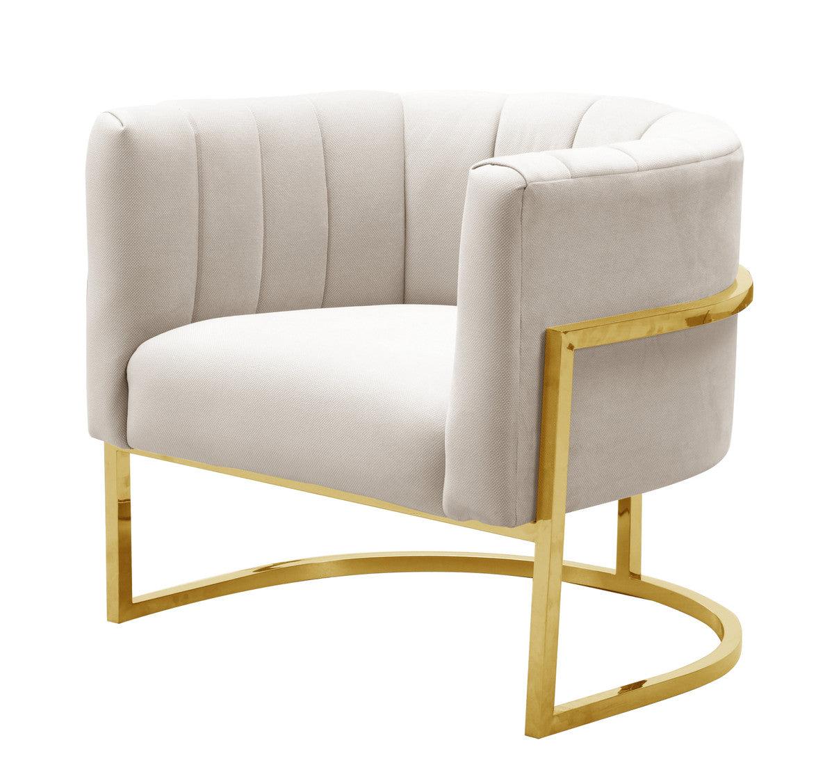 Luxury Modern Magna Accent Chair European Style for Villa