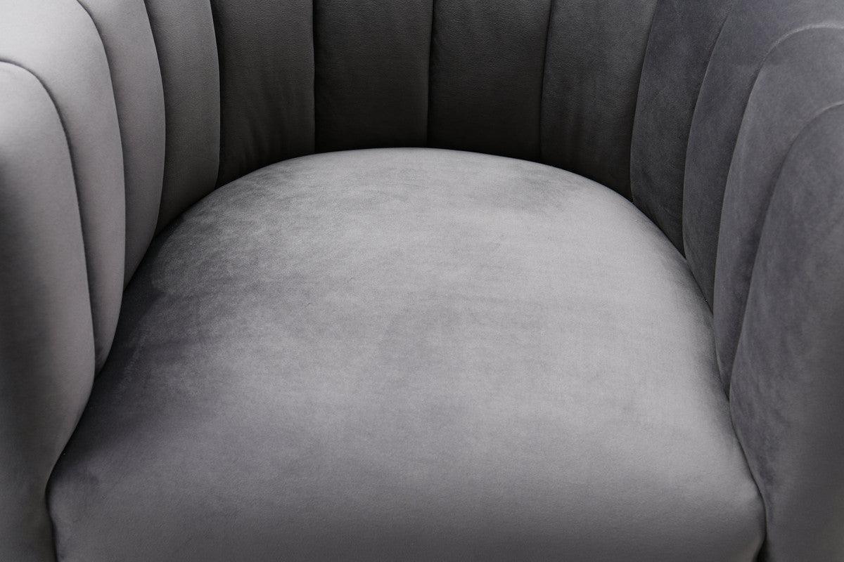 Luxury Modern Magna Velvet Chair European Style for Villa